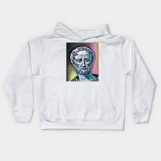 Cayo Plinio Segundo Portrait | Cayo Plinio Segundo Artwork 11 Kids Hoodie